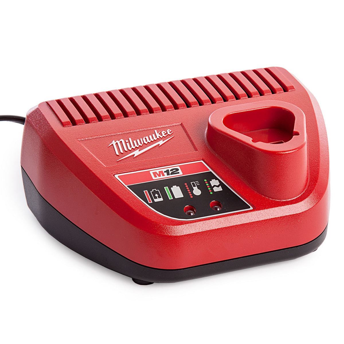 Milwaukee M12BSWP-0 12V Hydropass Stick Water Pump with 2 x 2.0Ah Battery & Charger