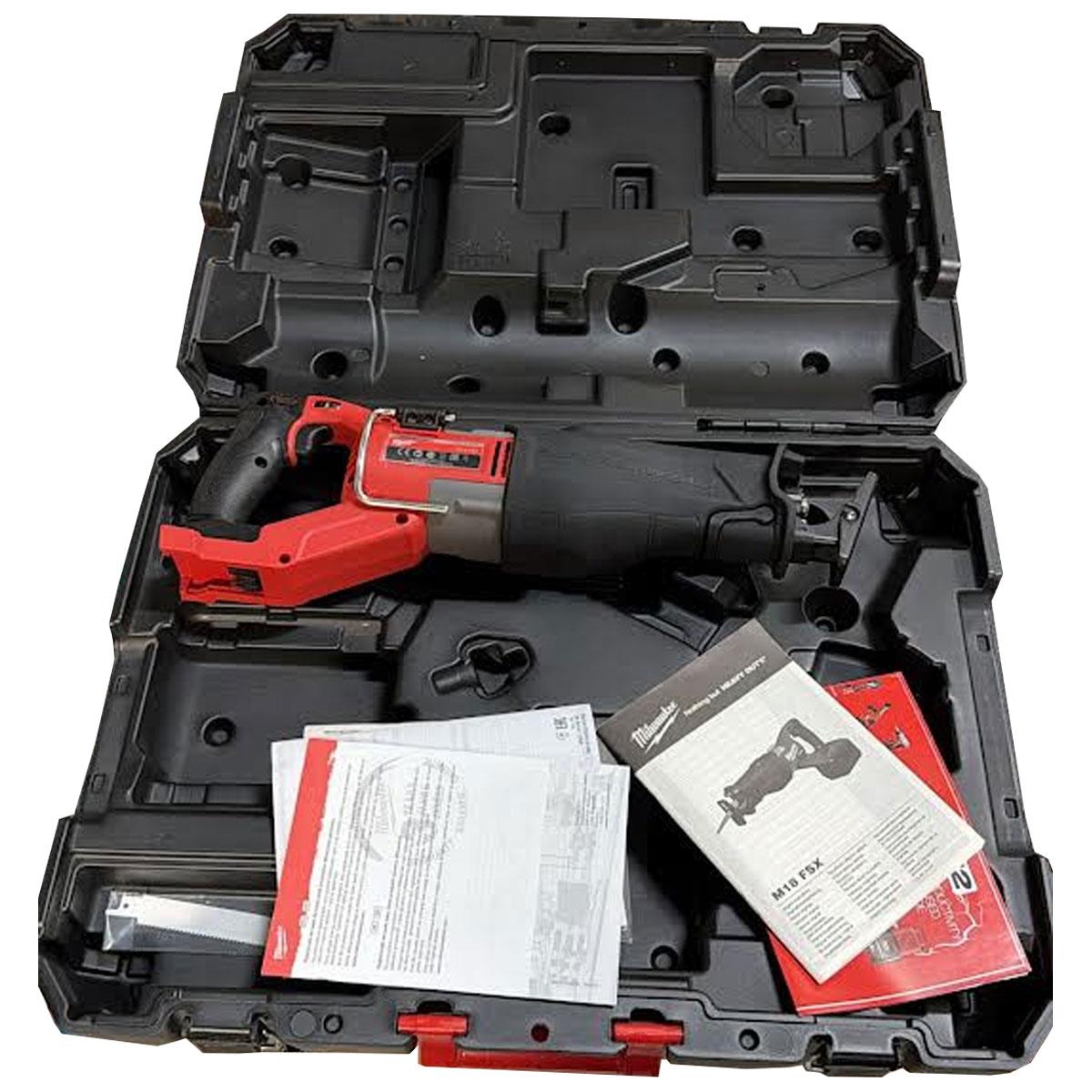 Milwaukee M18FSX-0 18V FUEL Brushless Sawzall Reciprocating Saw Body Only with Case Item Condition Box Opened Never Used