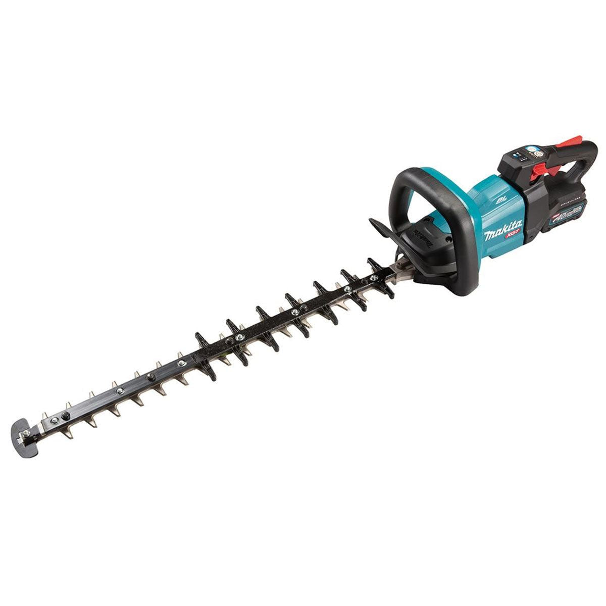 Makita UH006GD202 40V XGT Brushless Hedge Trimmer 60cm With 2 x 2.5Ah Batteries & Charger