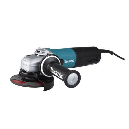 Makita 9565CVR/1 SJS Corded 125mm Angle Grinder 110V/1400W