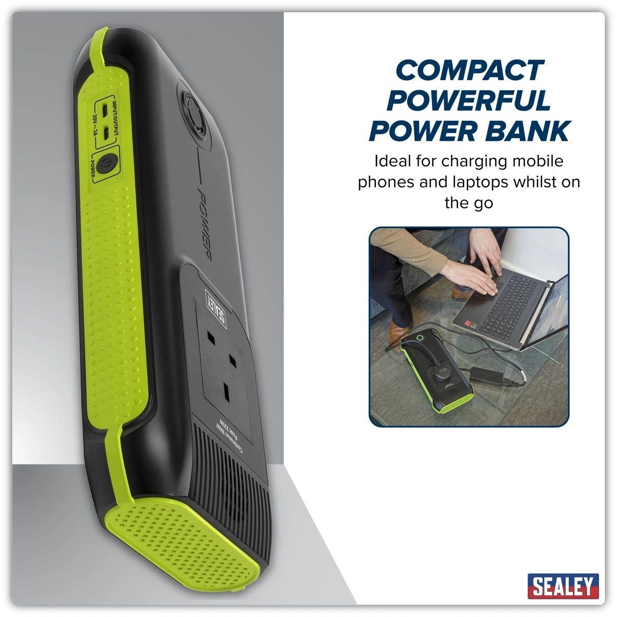 Sealey SPB160W Lithium AC Power Pack 160W