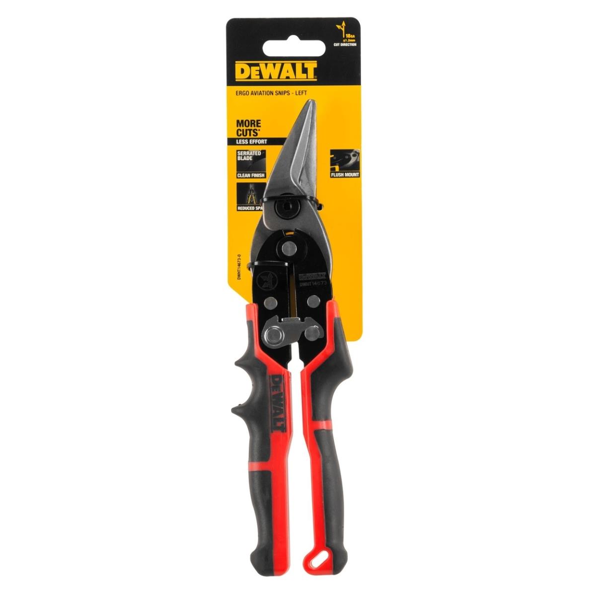Dewalt Left Cut Ergo Aviation Snip DWHT14673-0