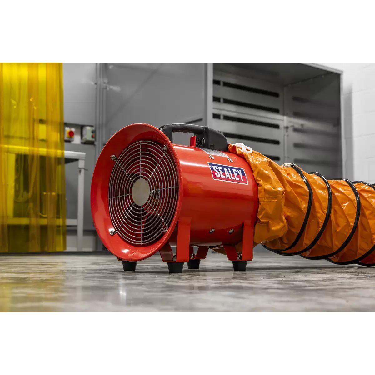 Sealey VEN250 Portable Ventilator 250mm with 5mtr Ducting