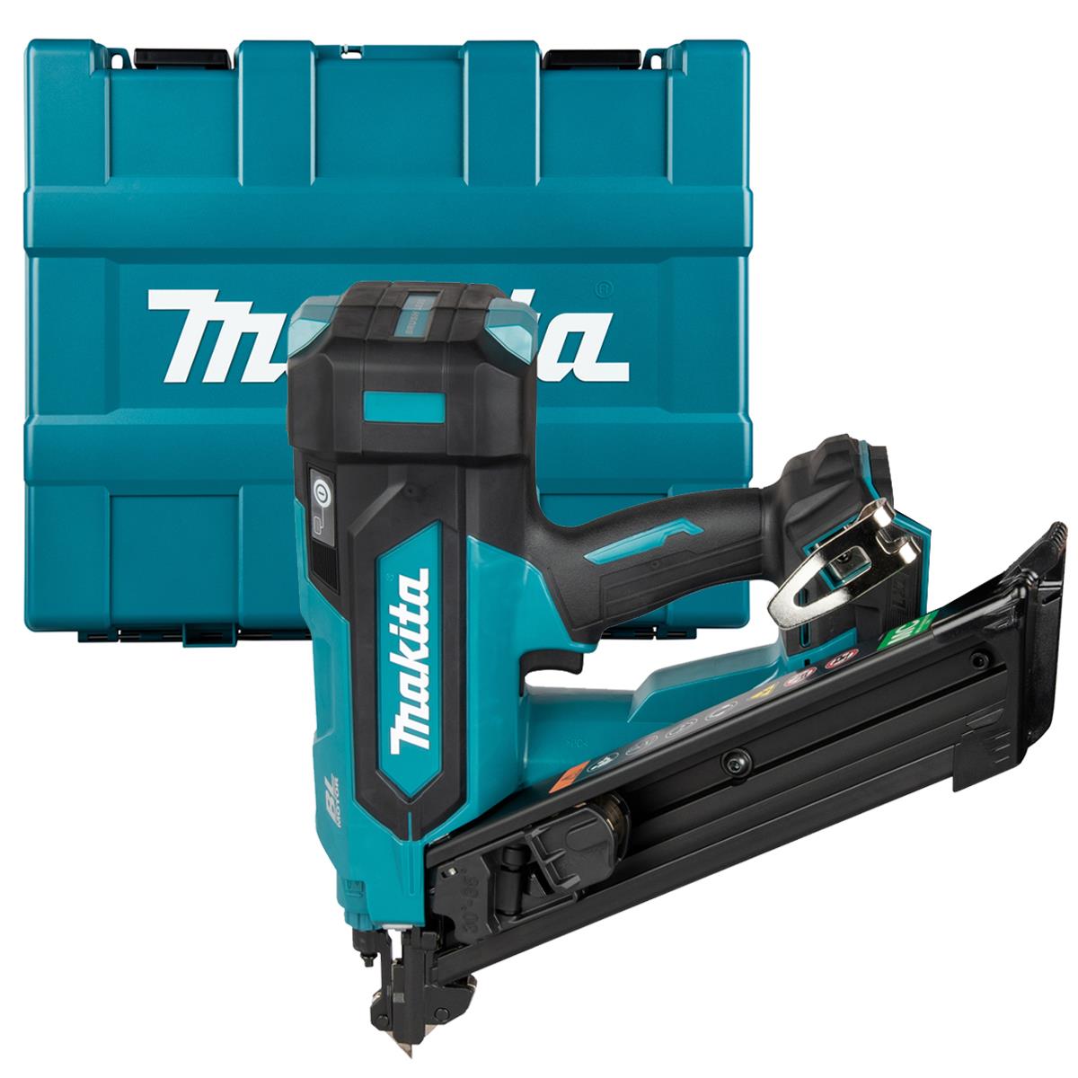 Makita DBN640ZK 18V LXT Brushless Metal Connector Nailer With Carry Case