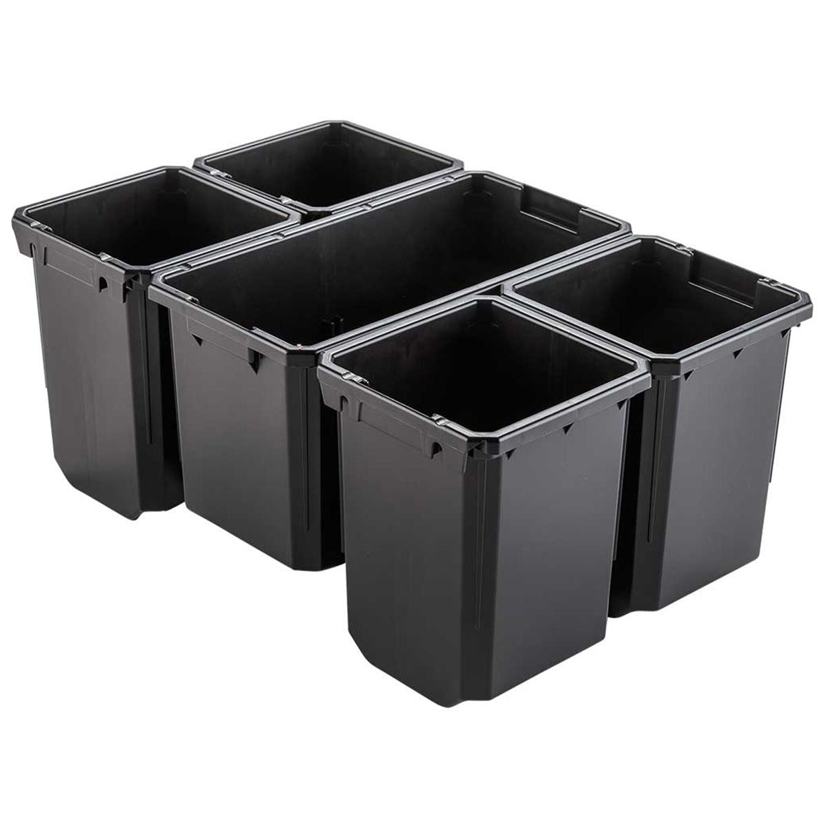 Makita MAKTRAK 3 Piece Tool Organiser Set Stackable Compact & Medium Storage Case