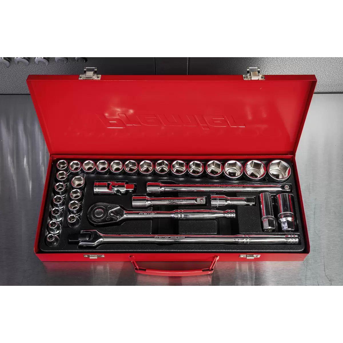 Sealey AK693 Socket Set 32pc 1/2