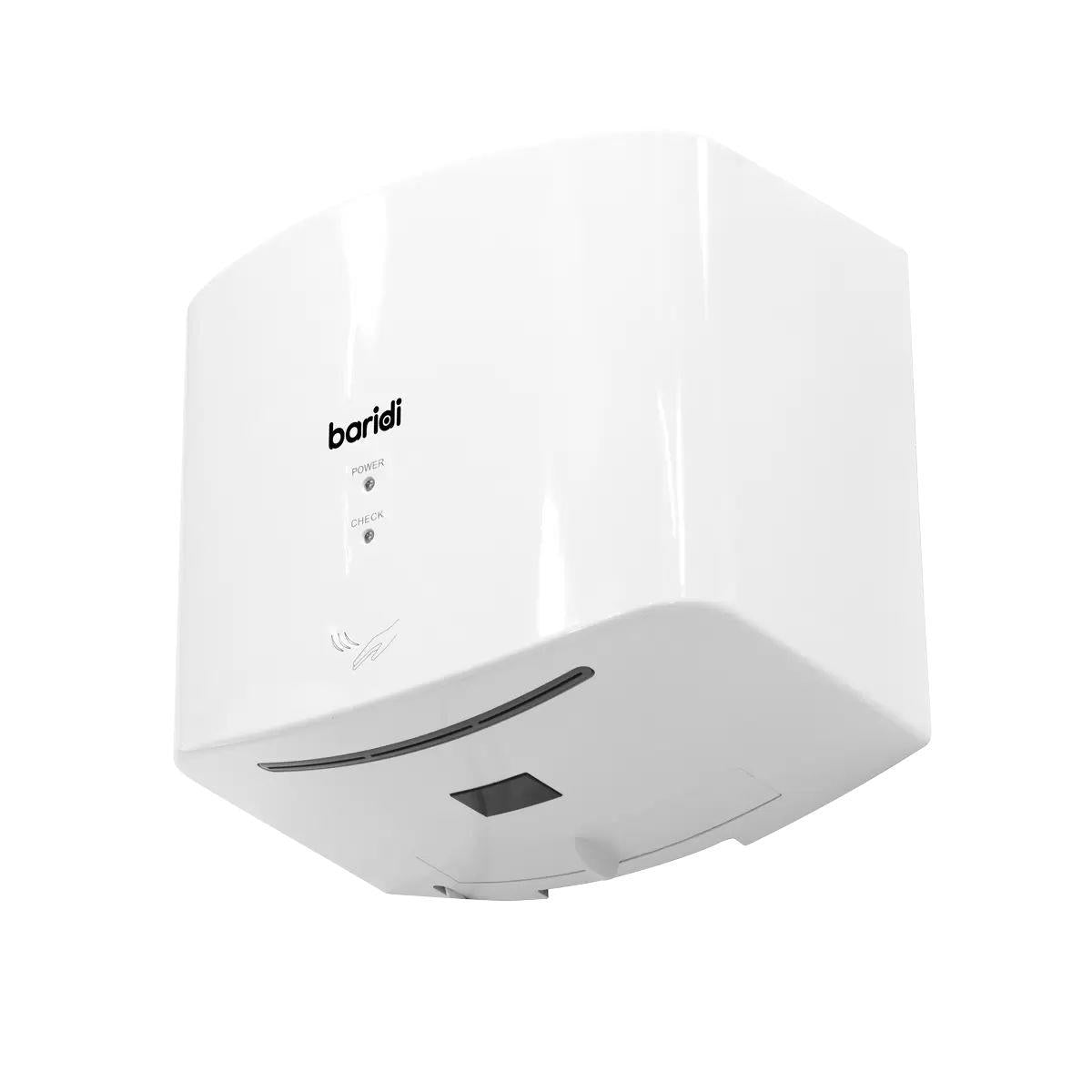 Sealey DH378 Baridi High Speed Hand Dryer with Auto Sensor 1400-1650W/230V White