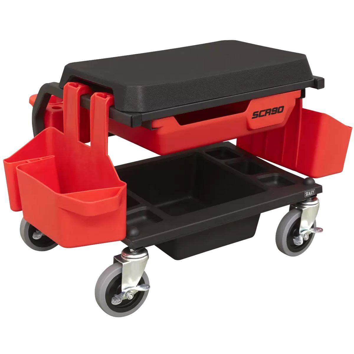 Sealey SCR90 Mechanic's Deluxe Detailing Utility Seat