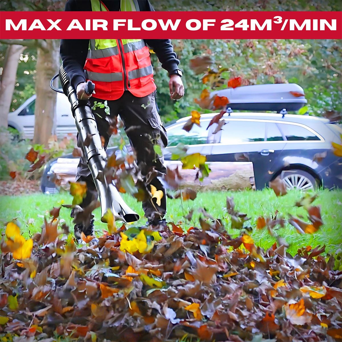 Excel 75.6cc 2-Stroke Backpack Petrol Leaf Blower