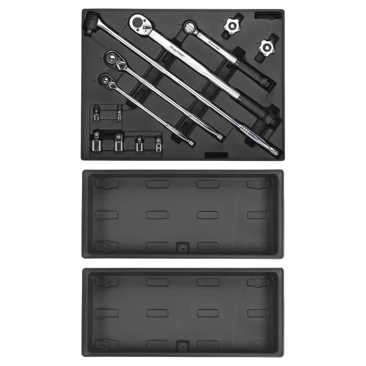 Sealey SPTCCOMBO1 Tool Chest Combination 14 Drawer with Ball Bearing Slides Blue & 1179pc Tool Kit