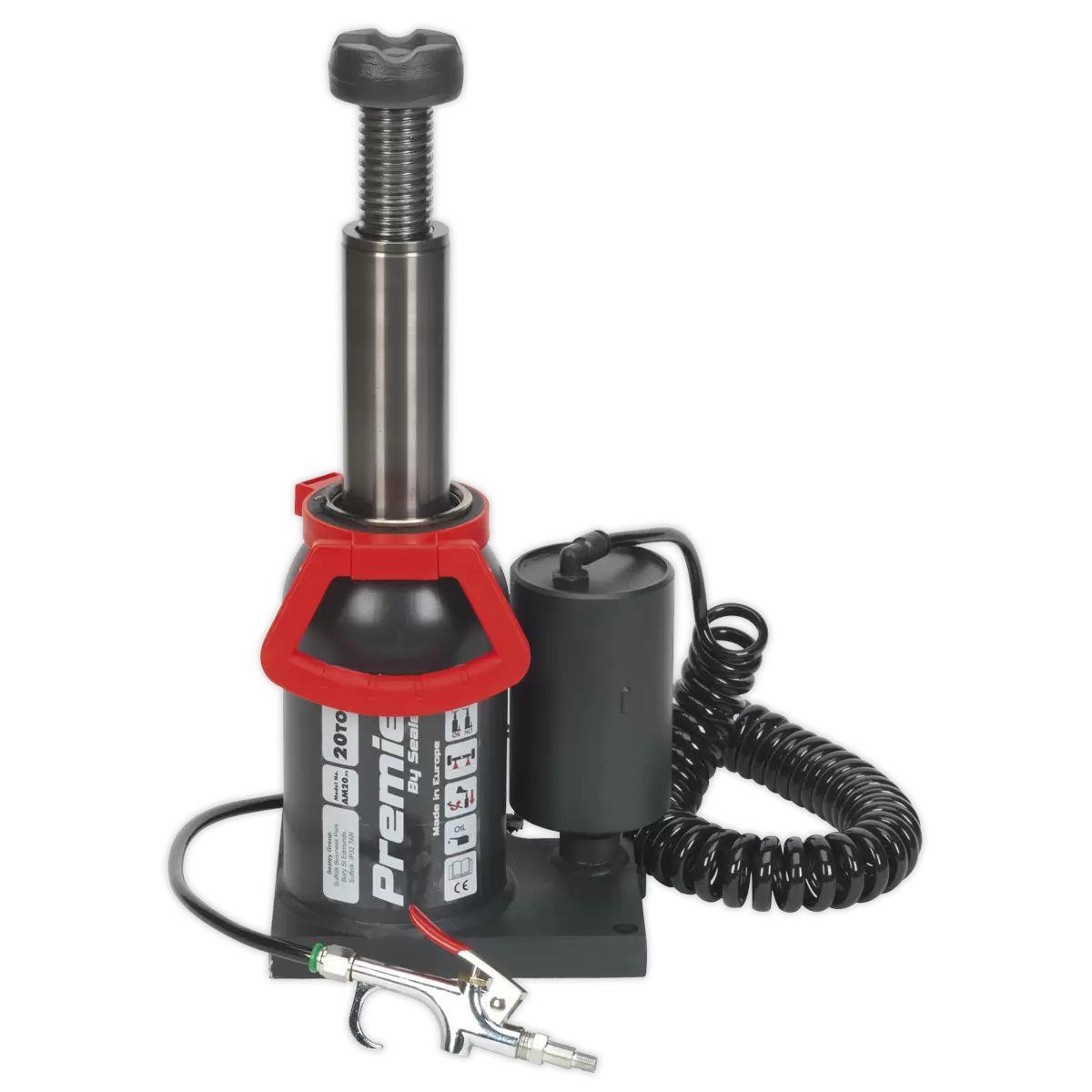 Sealey AM20 20tonne Manual/Air Hydraulic Bottle Jack