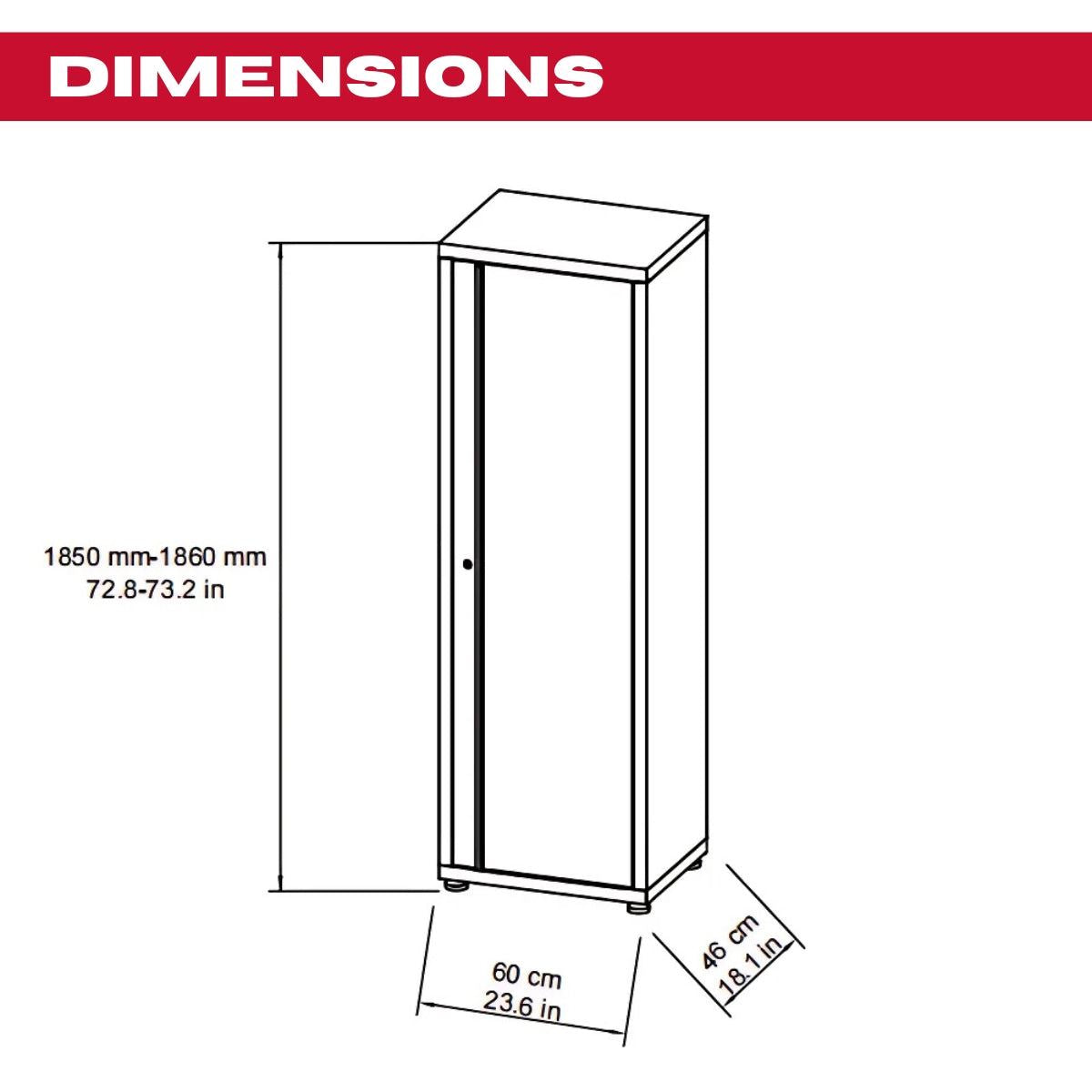 Excel 72inch 15 Drawer Stainless Steel Workbench Roller Tool Chest Cabinet with 3 Overhead Cabinets & Tall Cabinet