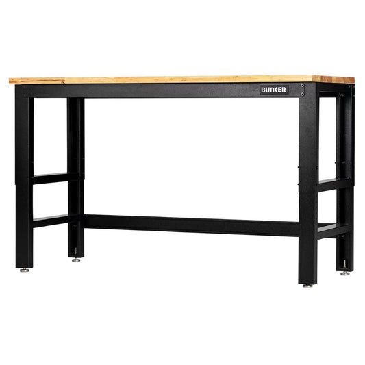 Draper B300-WB61W BUNKER 1550mm Workbench with Hardwood Worktop Durable & Spacious 28089
