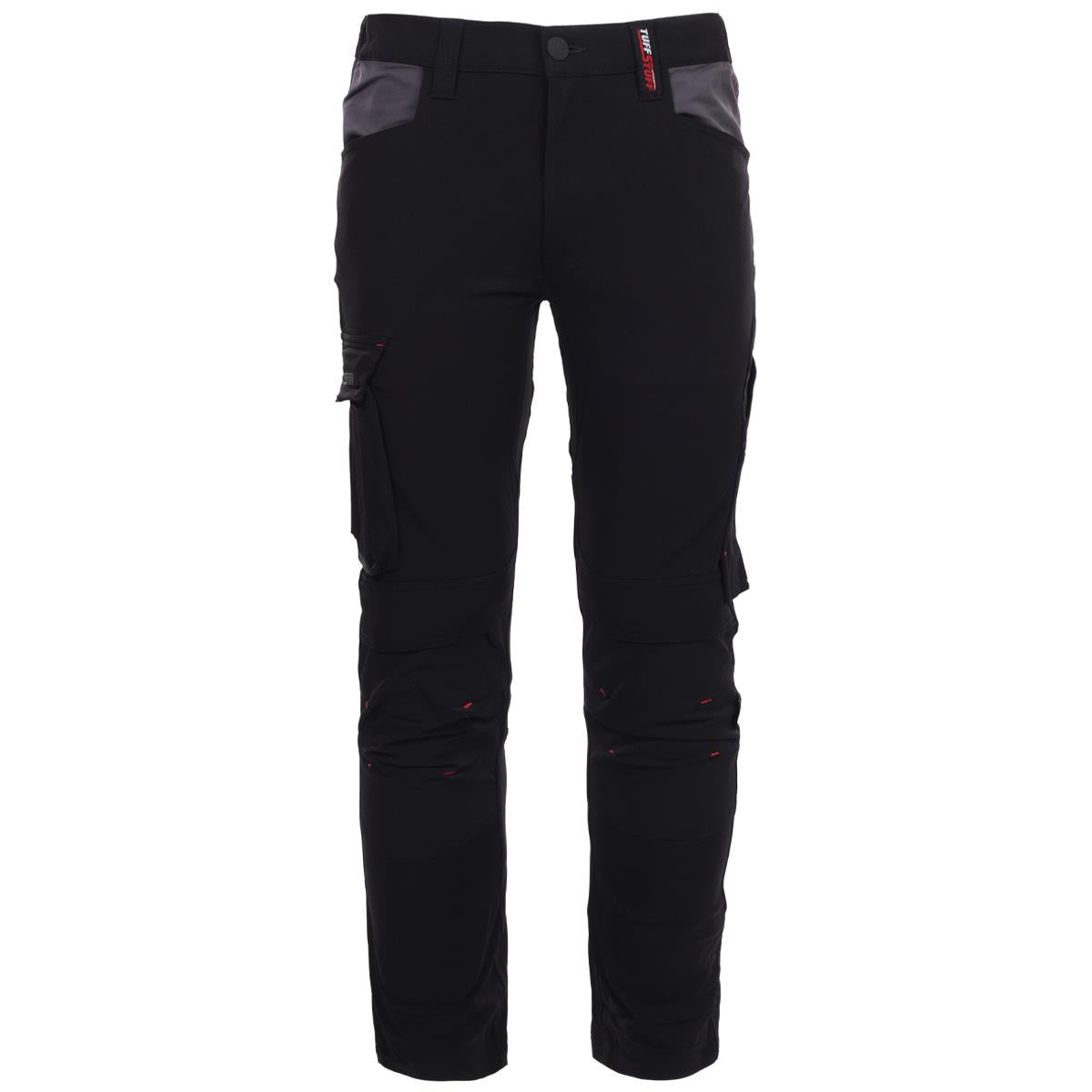 TuffStuff 737 Evo Flex Stretch Work Trousers Black - L30
