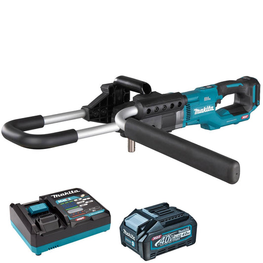 Makita DG002GZ 40V Max XGT Brushless Earth Auger with 1 x 4.0Ah Battery & Charger