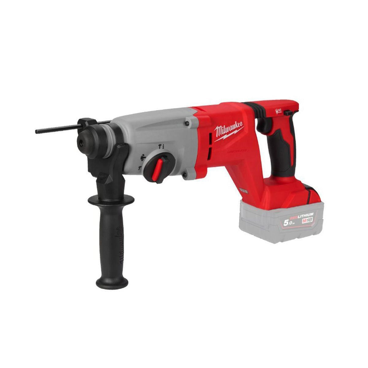 Milwaukee M18BLHACD26-0 18V Brushless SDS+ D-Handle Rotary Hammer Drill with 1 x 6.0Ah Battery & Charger