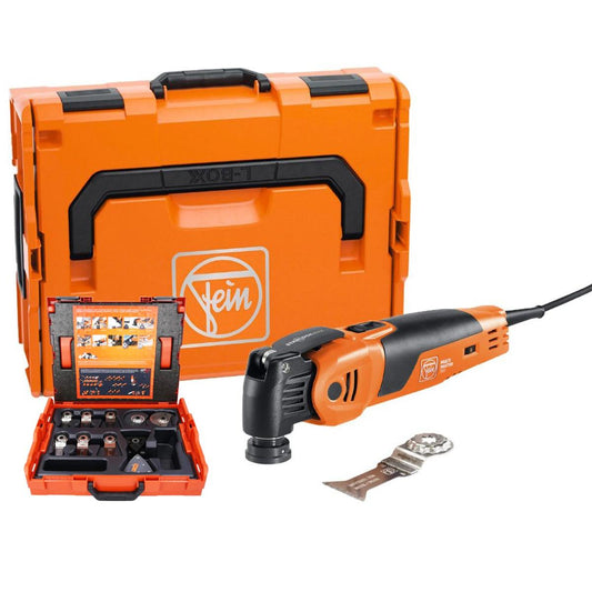 Fein MM 700 MAX STARLOCK MultiMaster Oscillating Multi-Tool in Case With 34 Accessory Set