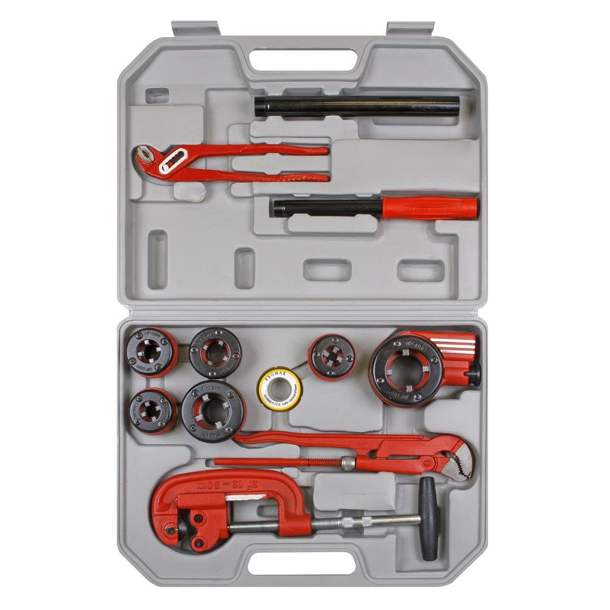 Sealey PTK993 Pipe Threading Kit 1/4