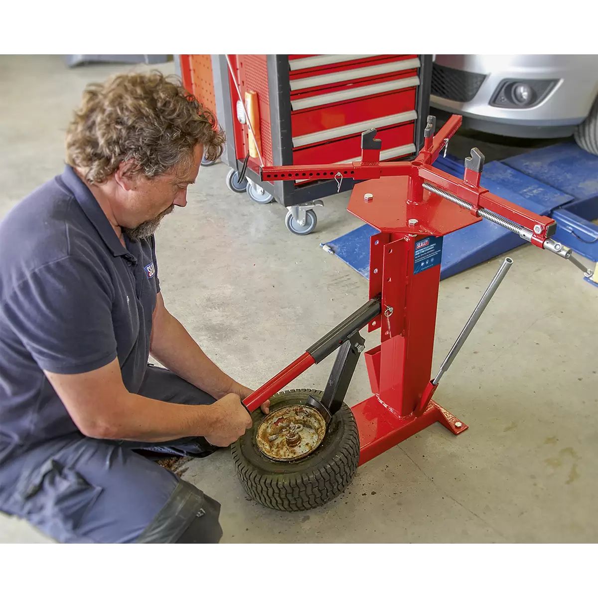 Sealey TC965 Motorcycle and Mini Tyre Changer