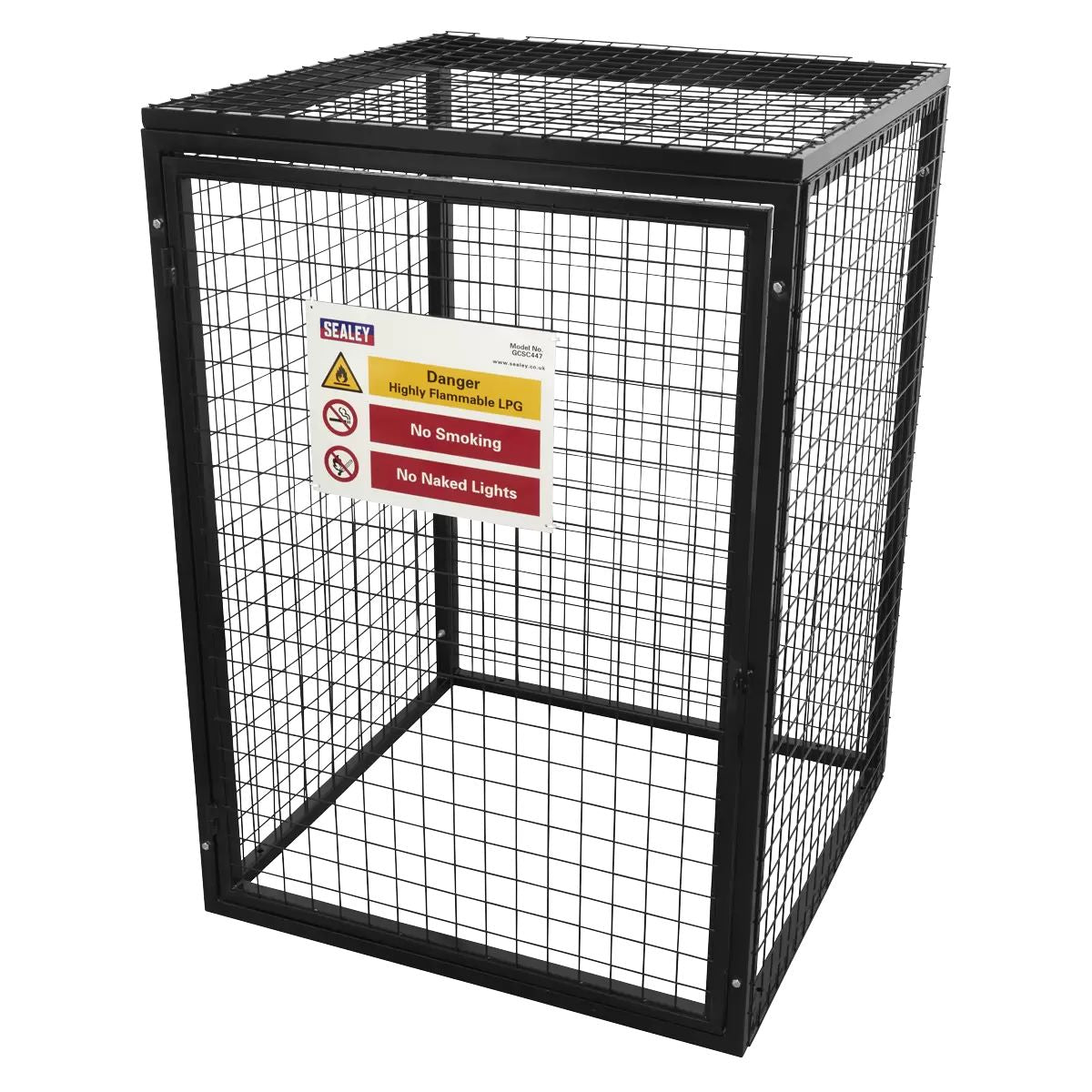 Sealey GCSC447 Gas Cylinder Safety Cage 4 x 47kg Cylinders