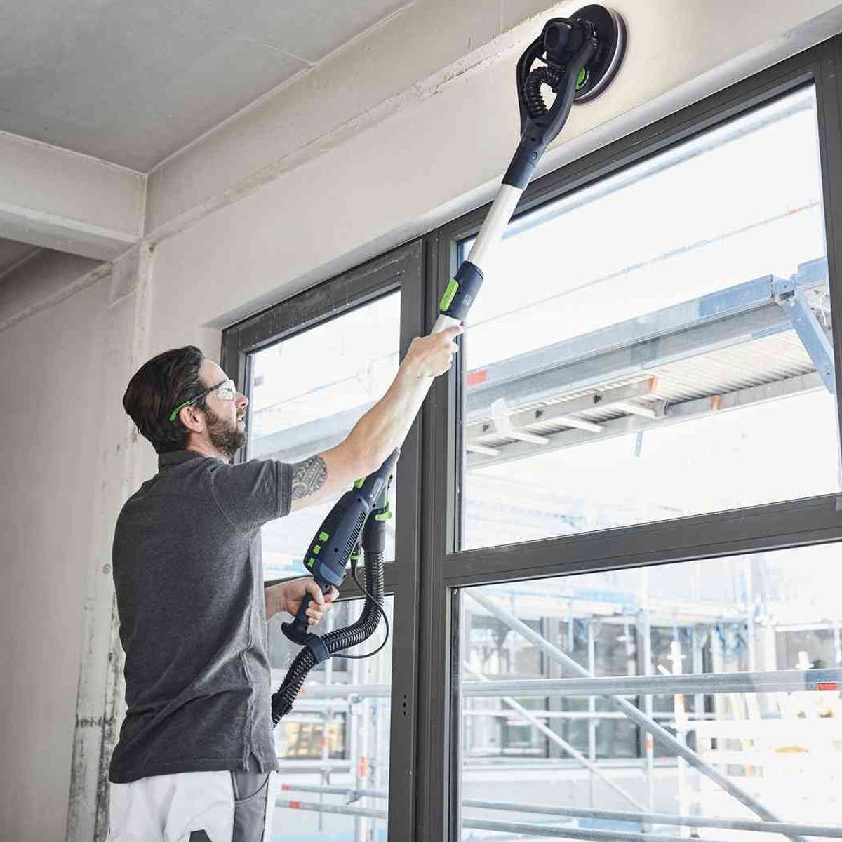 Festool LHS 2 225 EQI-Plus 225mm PLANEX Long-Reach Sander 110V GB In Systainer - 575993