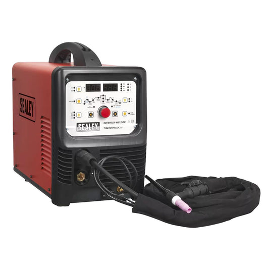 Sealey TIG200HFACDC TIG/MMA HF AC/DC Inverter Welder 200Amp 230V