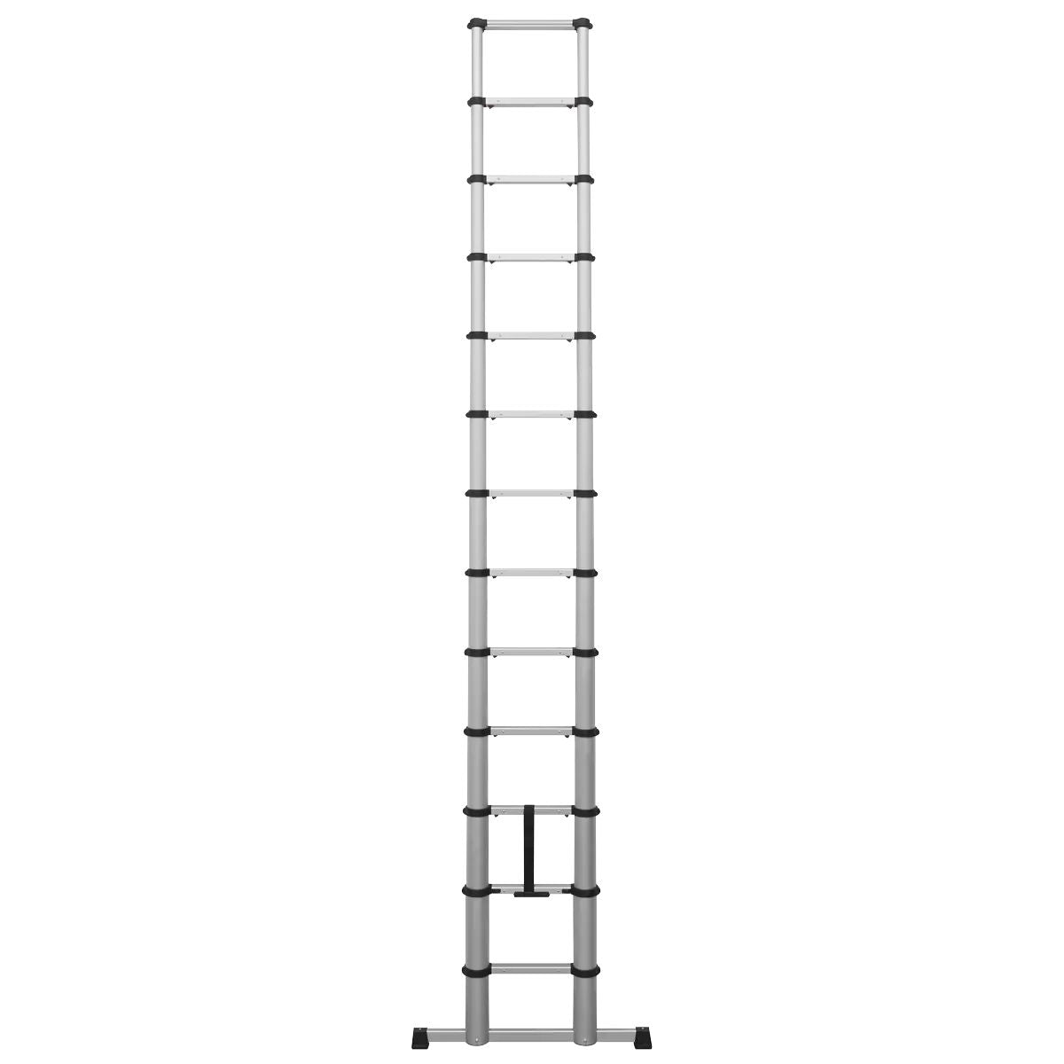 Sealey ATL13 Aluminium Telescopic Ladder 13-Tread EN 131