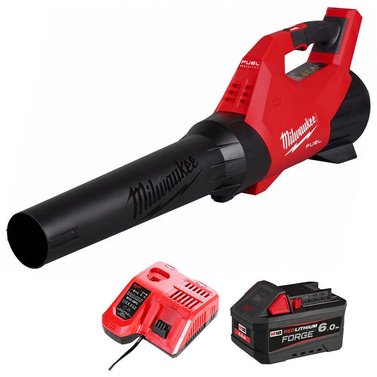 Milwaukee M18FBLG3-0 18V Fuel Brushless Blower with 1 x 6.0Ah Battery & Charger