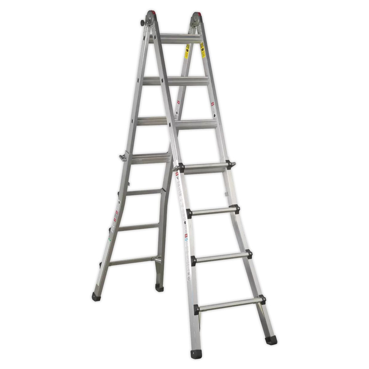 Sealey AFPL3 Aluminium Telescopic Ladder 4-Way19564