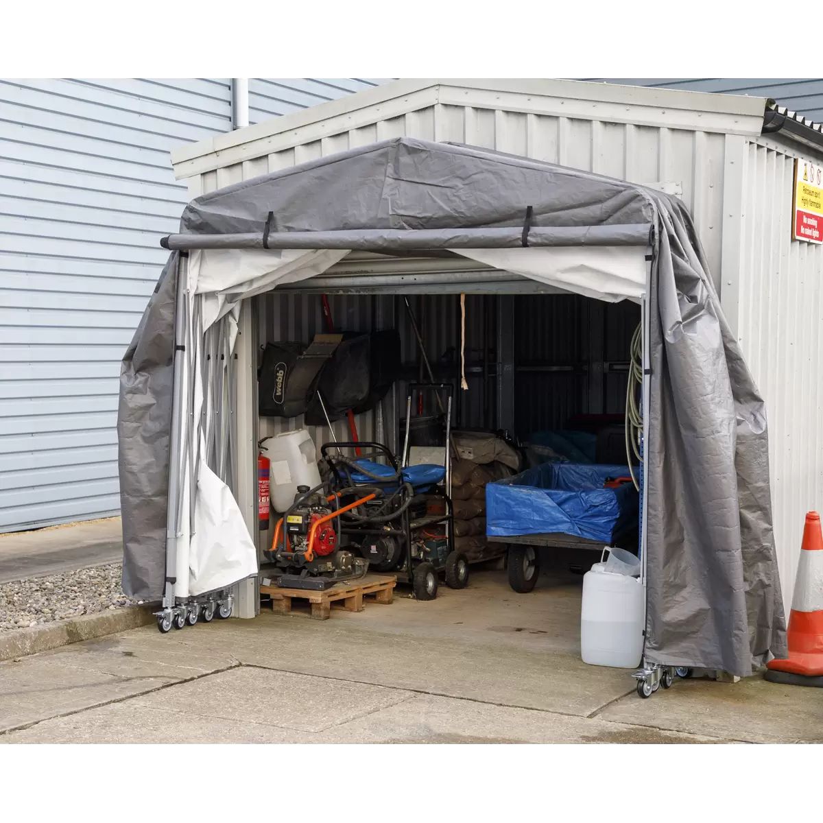 Sealey FGE01 Foldable Garage Extension 2.5 x 4.5 x 2.5m