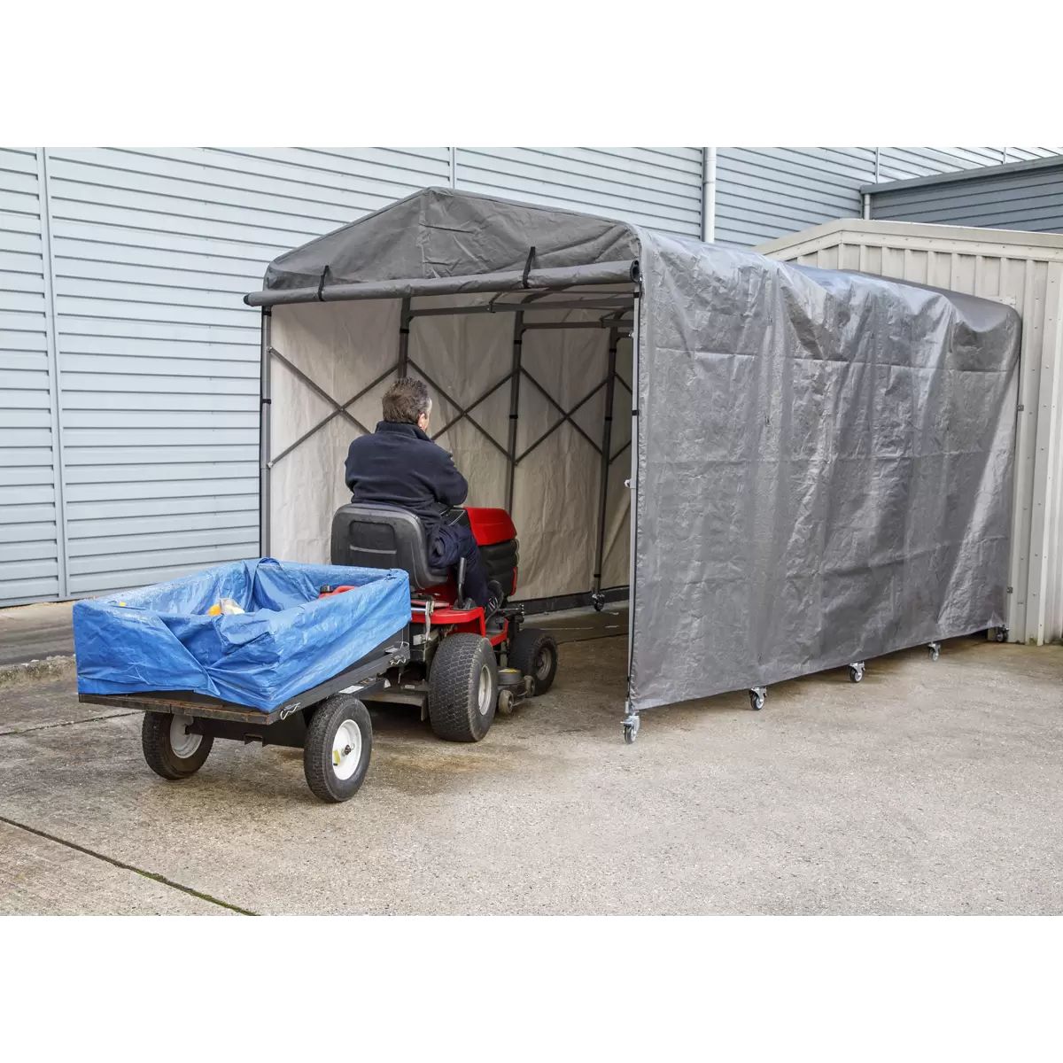 Sealey FGE01 Foldable Garage Extension 2.5 x 4.5 x 2.5m