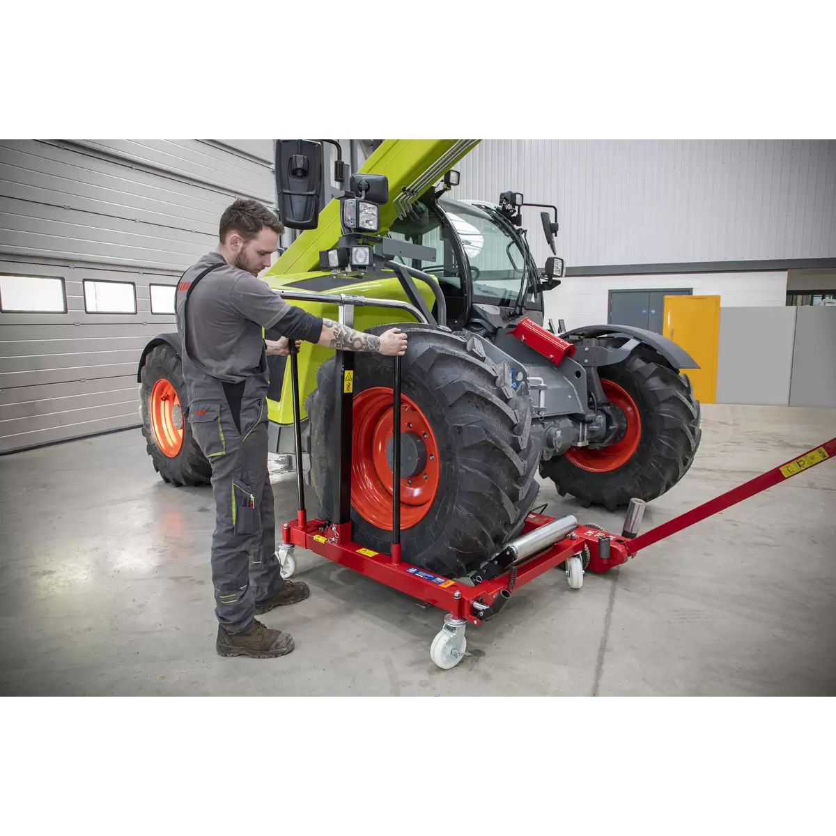 Sealey W1200T Wheel Removal Trolley 1500kg Capacity