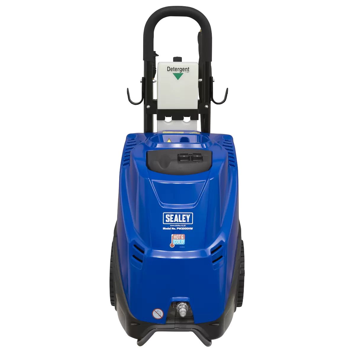 Sealey PW2000HW Hot Water Pressure Washer 135bar 230V