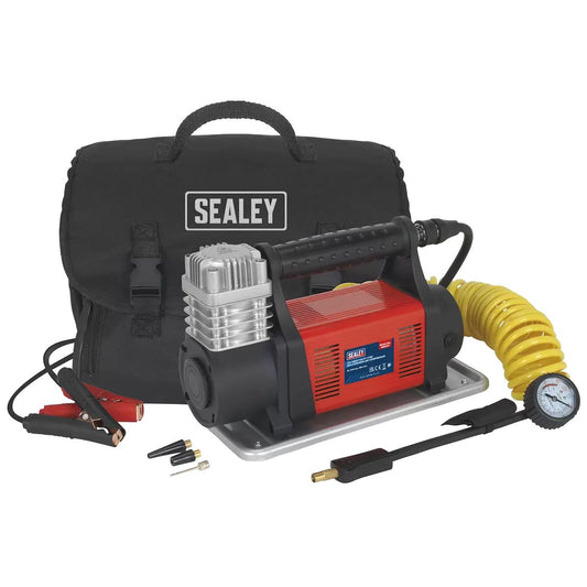 Sealey MAC07 12V Heavy Duty Mini Air Compressor