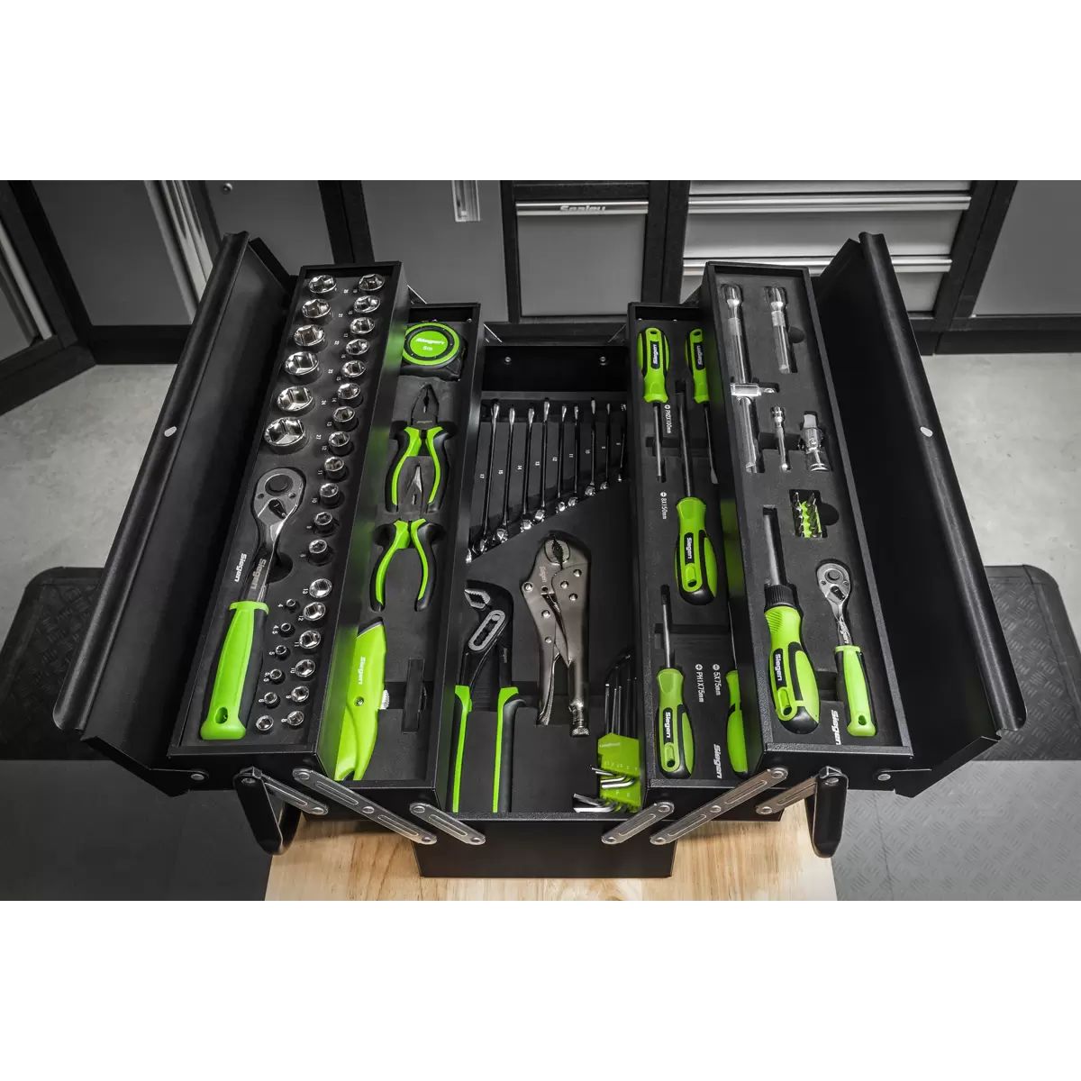 Sealey S01216 Cantilever Toolbox Tool Kit 86pc