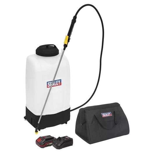 Sealey CP20VGBSKIT1 Garden Backpack Sprayer 15L 20V/2Ah