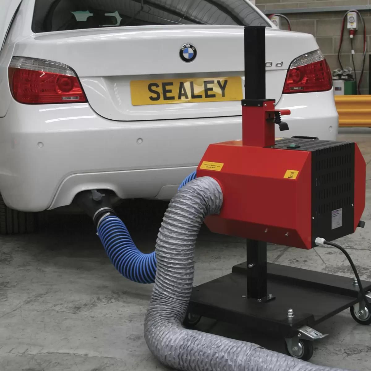 Sealey EFS/93 Exhaust Fume Extractor with 6mtr Hose