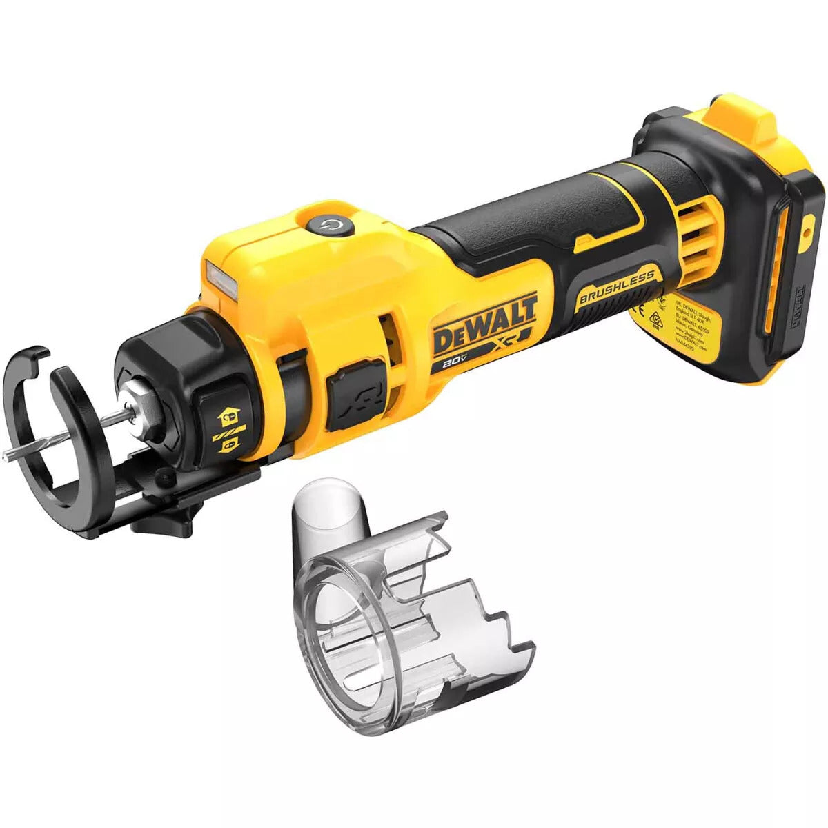 DeWalt DCE555N-XJ 18V XR Brushless Drywall Cut Out Tool Body Only