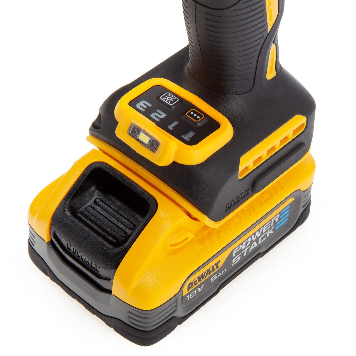 DeWalt DCF900H2T-GB 18V XR Brushless 1/2” Impact Wrench with 2 x 5.0Ah Batteries & Charger