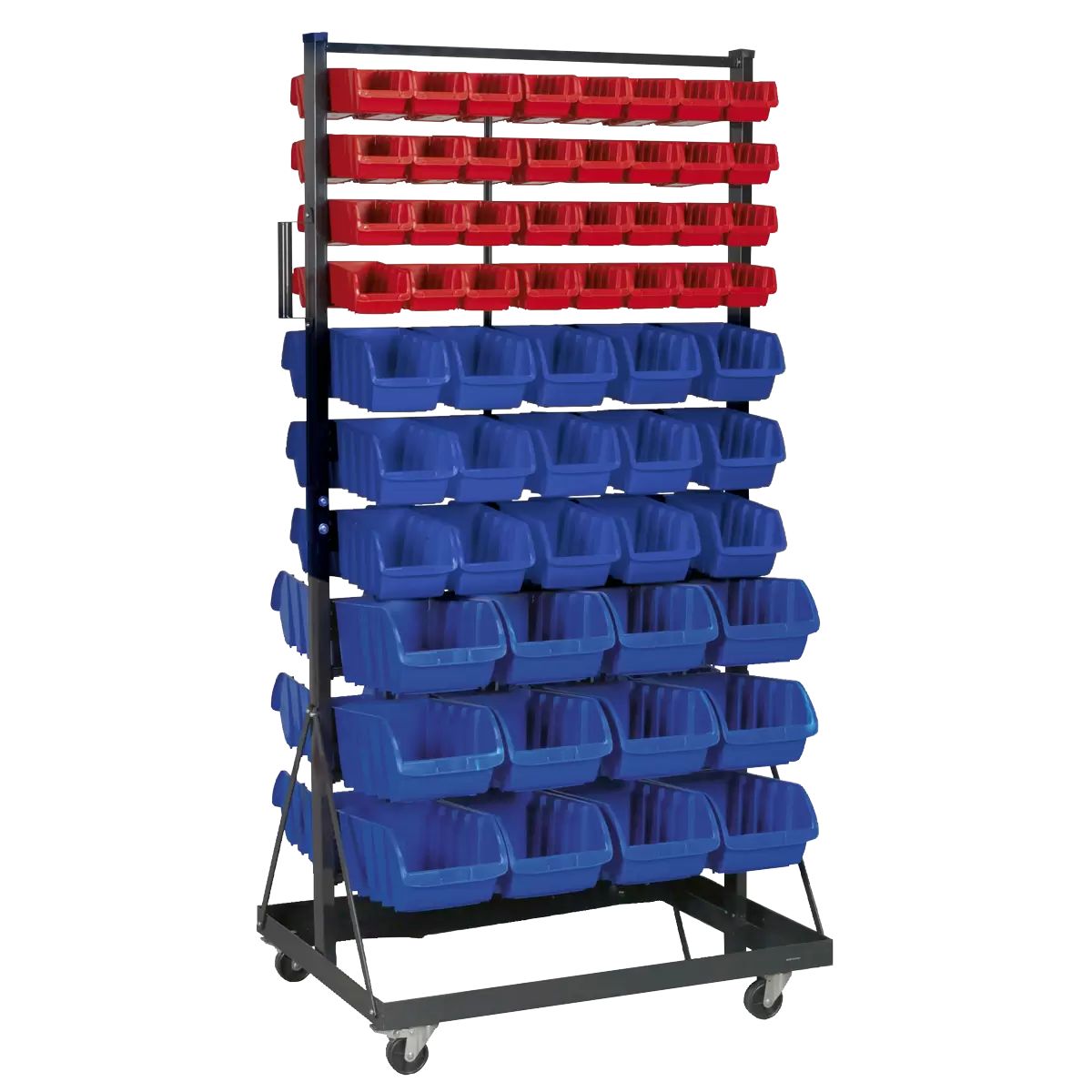 Sealey TPS118 Mobile Bin Storage System 118 Bin