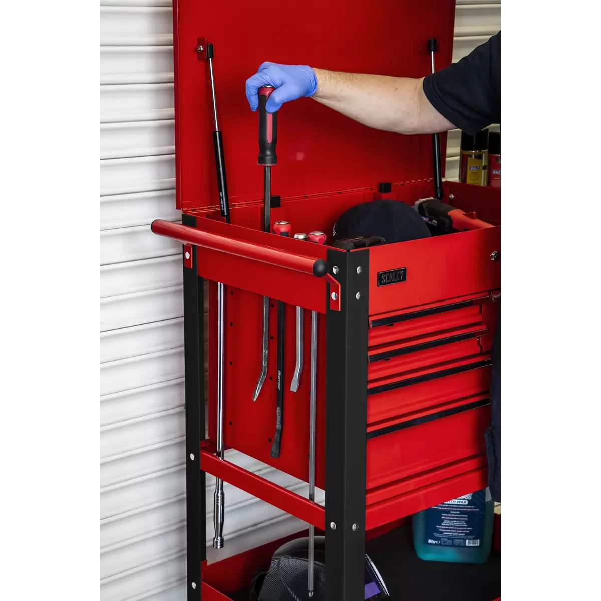 Sealey AP890M Mobile Tool & Parts Trolley with 5 Drawers