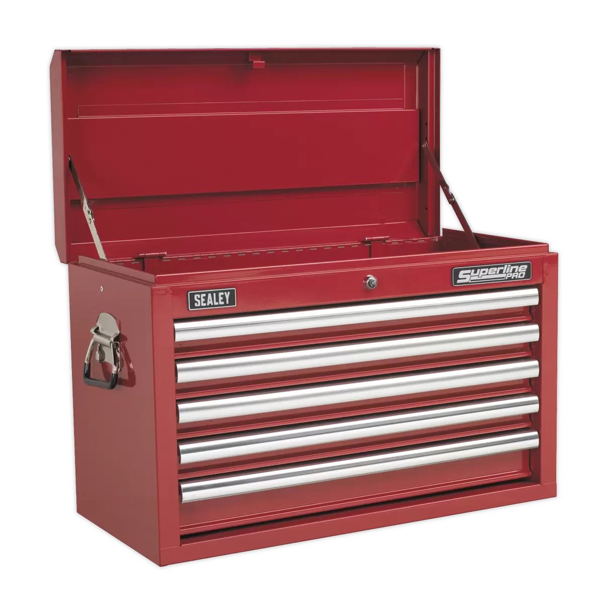 Sealey AP33059COMBO 5 Drawer Top chest with 140pc Tool Kit Red