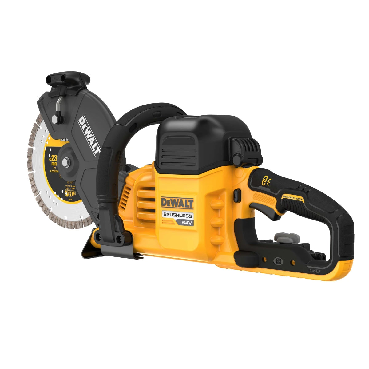 Dewalt DCS691X2 54V XR FlexVolt Brushless 230mm Cut Off Saw With 2 x 9.0Ah Batteries & Charger