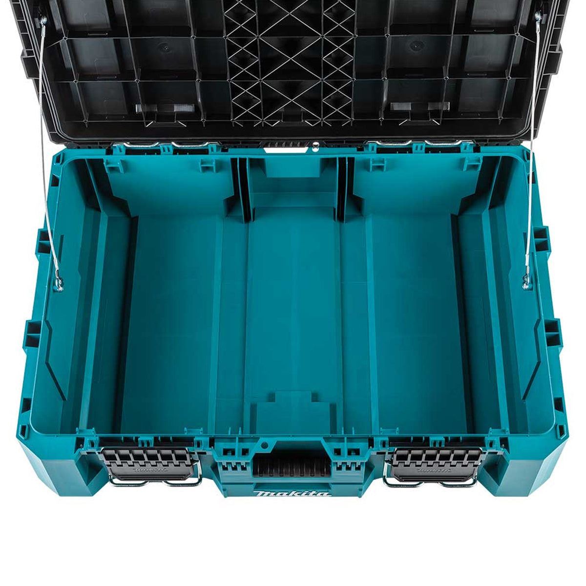 Makita MAKTRAK 2 Piece Modular Tool Storage Set Rolling Chest & Large Tool Box