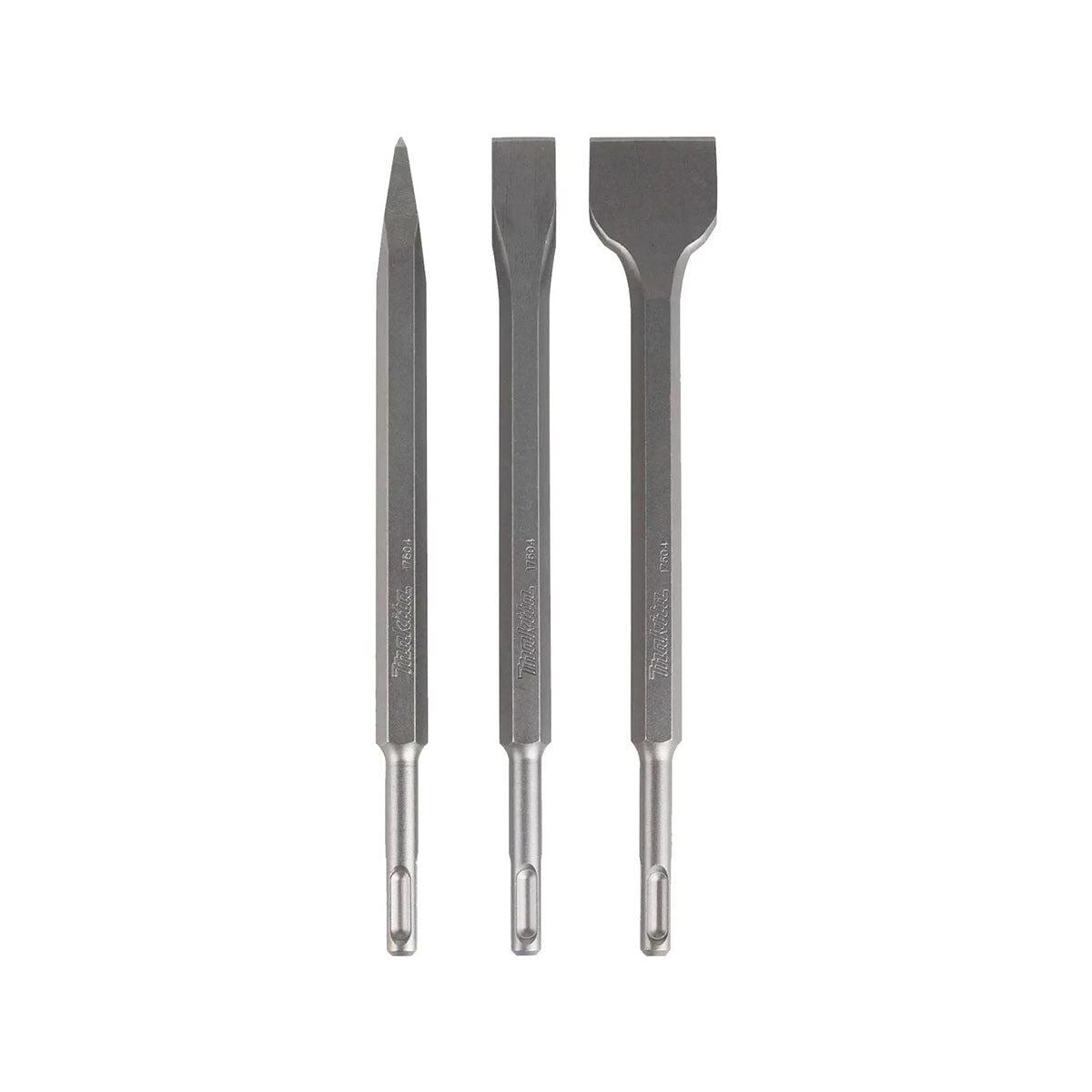 Makita D-30134 SDS Plus Chisel Set Of 3 Piece