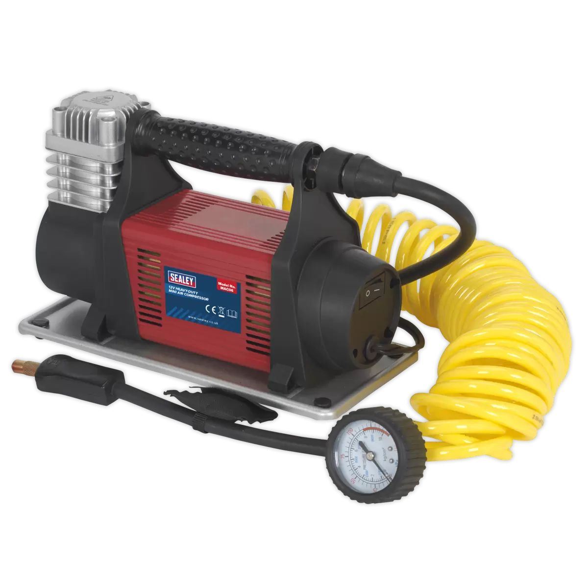 Sealey MAC06 12V Heavy Duty Mini Air Compressor