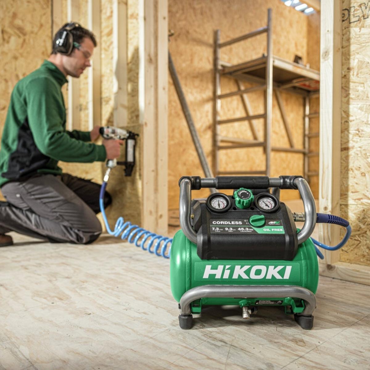 HiKOKI EC36DAW4Z 36V Multivolt Brushless 7.6L Compressor Body Only