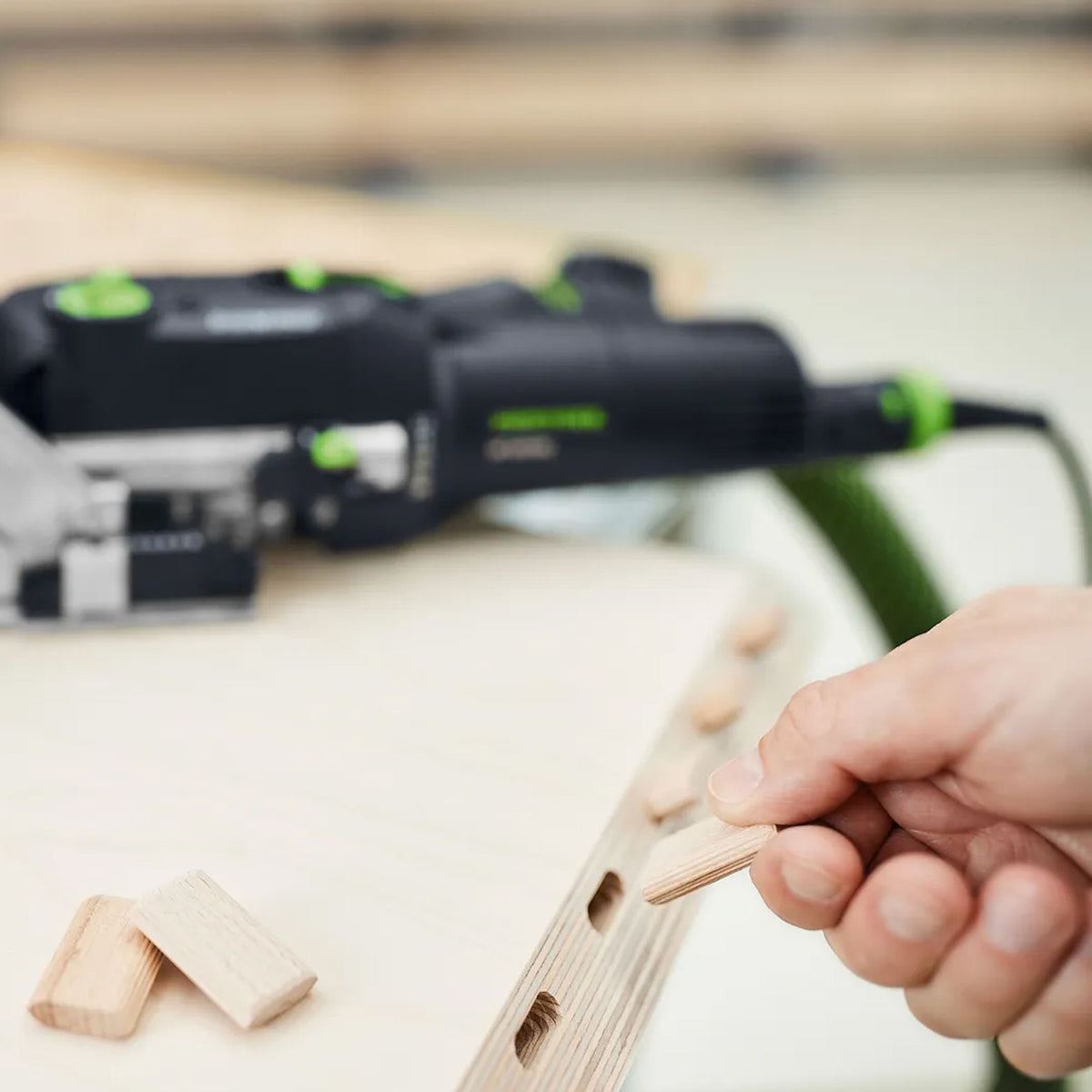 Festool DF 500 RQ-Plus 110V GB Corded DOMINO Joining Machine In Systainer - 578465