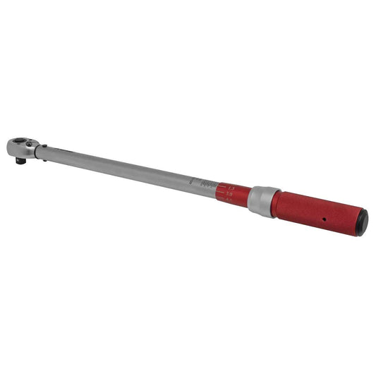 Sealey STW905 Premier Calibrated Micrometer Torque Wrench 1/2"Sq Drive 60-330Nm