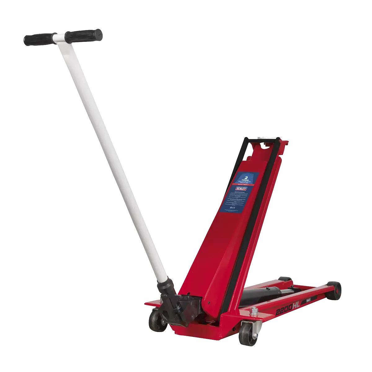 Sealey 2200HL Trolley Jack 2tonne High Lift Low Entry